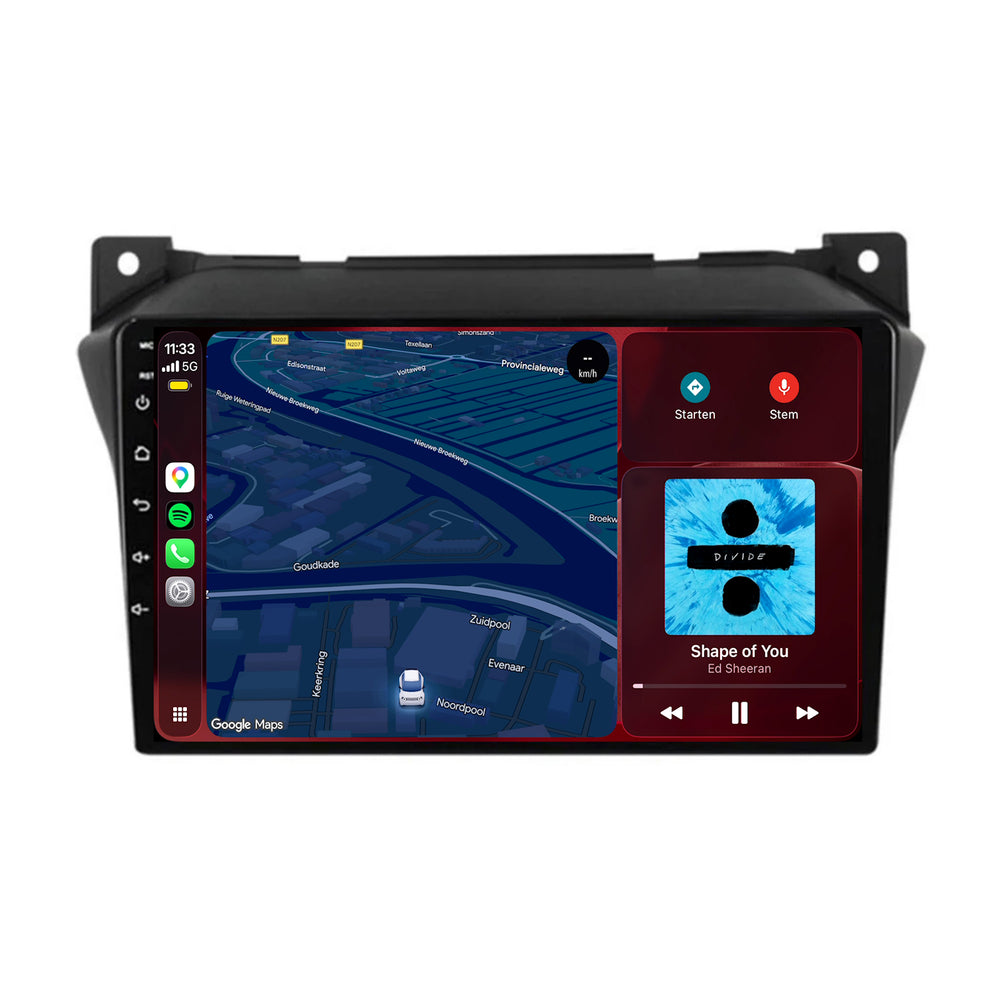 Nissan Pixo-radio med CarPlay og Android Auto | 2009–2013 | 9 tommer | Android 15 | CTX-7340