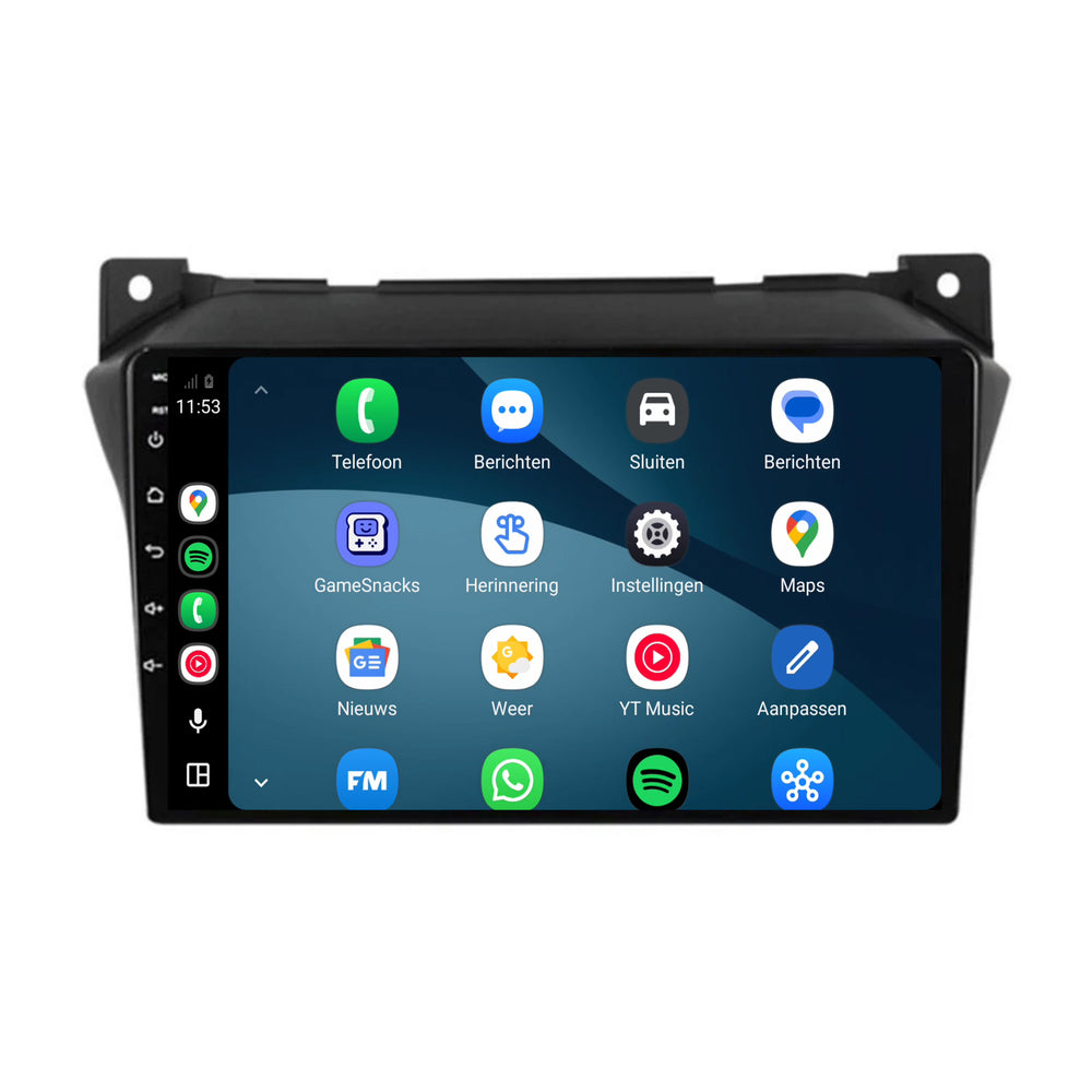 Nissan Pixo-radio med CarPlay og Android Auto | 2009–2013 | 9 tommer | Android 15 | CTX-7340