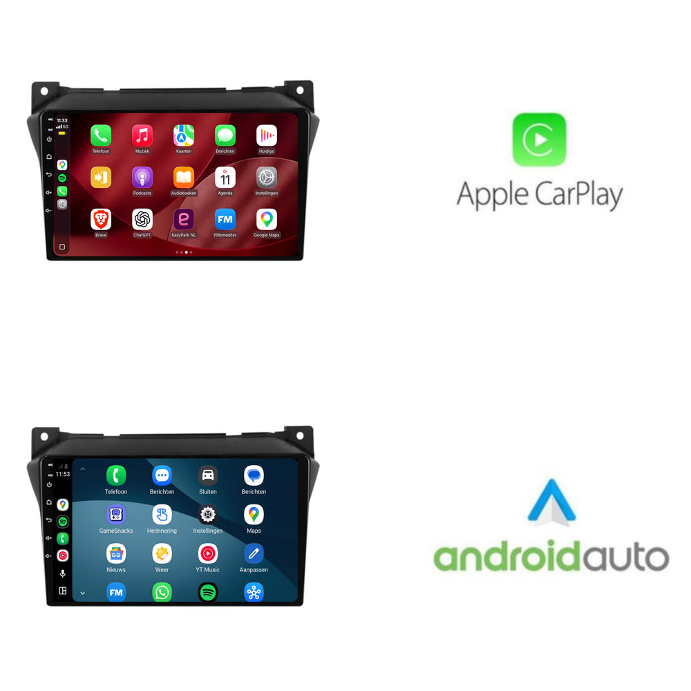 Nissan Pixo-radio med CarPlay og Android Auto | 2009–2013 | 9 tommer | Android 15 | CTX-7340