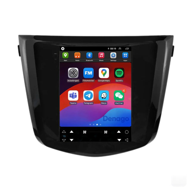 Nissan Qashqai CarPlay autoradio | 2014 t/m 2021 | Denago DNG-A461 | 9.7 inch Tesla Style | Android 13 | Draadloos CarPlay & Android Auto