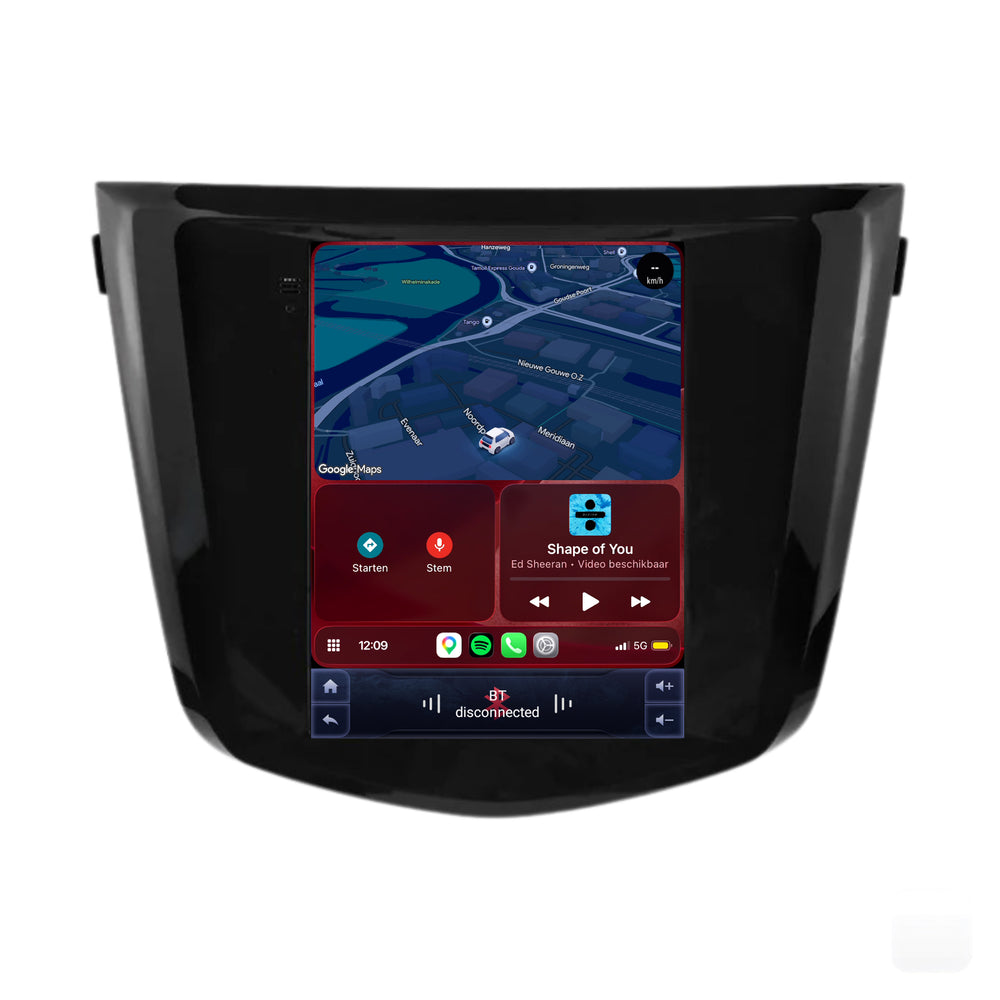 Radio con CarPlay y Android Auto para Nissan Qashqai | 2014–2021 | 9 pulgadas | Android 15 | CTX-7461