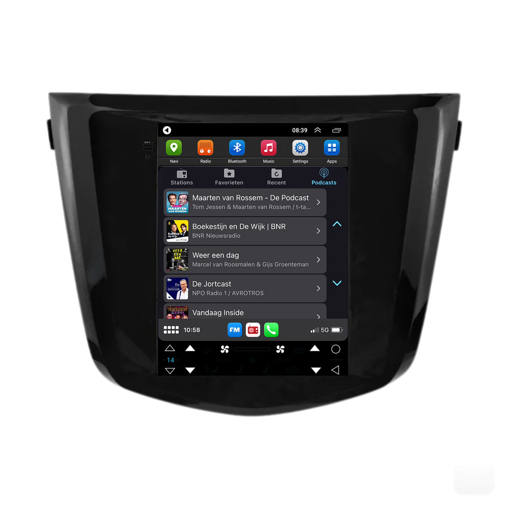 Nissan Qashqai | Android 13 | Autoradio | 2014 t/m 2021 | CarPlay & Android Auto