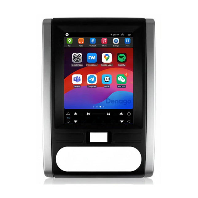 Nissan X-Trail CarPlay autoradio | 2008 t/m 2012 | Denago DNG-A422 | 9.7 inch Tesla Style | Android 13 | Draadloos CarPlay & Android Auto