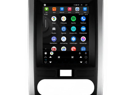 Nissan X-Trail Tesla Style | Android 13 | Autoradio | 2008 t/m 2013 | CarPlay & Android Auto