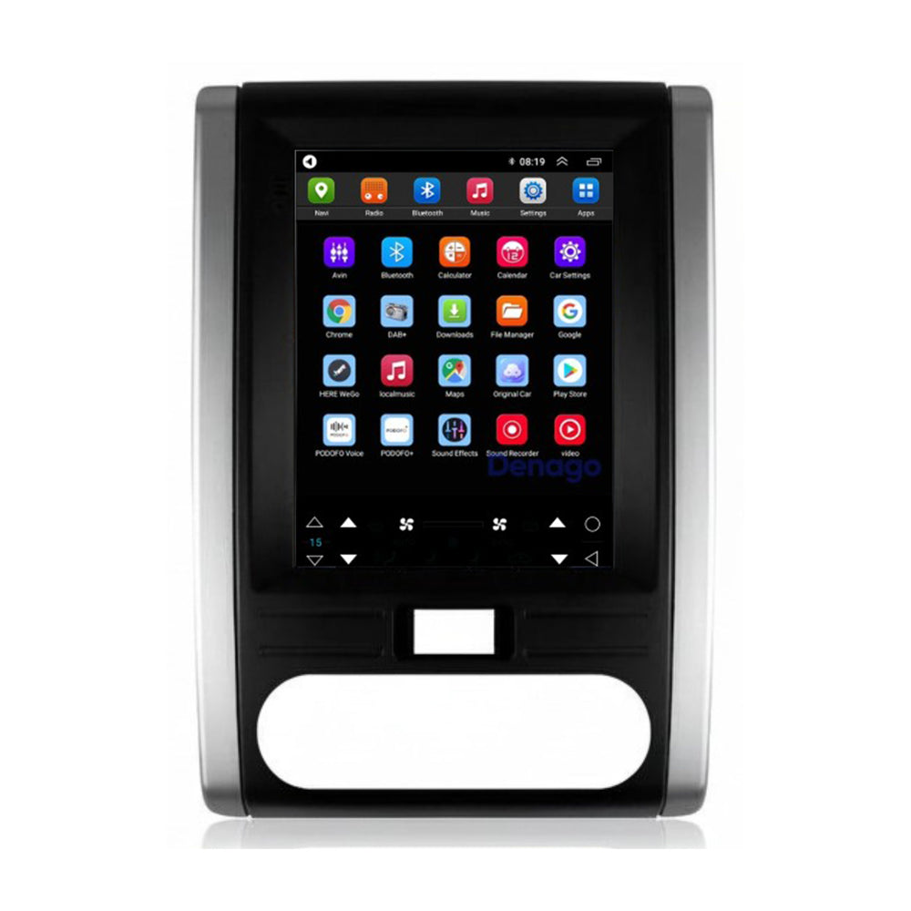 Nissan X-Trail CarPlay autoradio | 2008 t/m 2012 | Denago DNG-A422 | 9.7 inch Tesla Style | Android 13 | Draadloos CarPlay & Android Auto