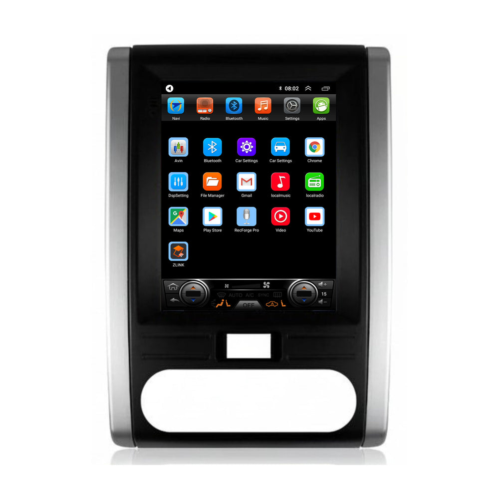 Nissan X-Trail Tesla Style | Android 13 | Autoradio | 2008 t/m 2013 | CarPlay & Android Auto