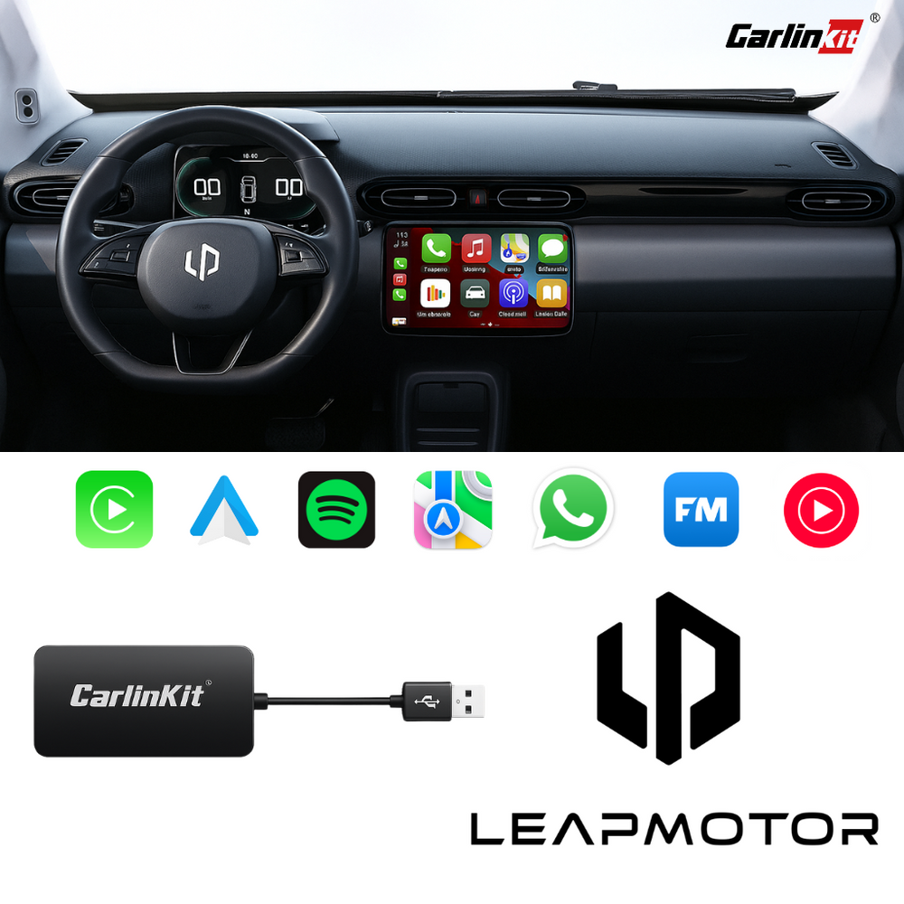 Módulo Leapmotor L03 CarPlay y Android Auto – Fácil activación | Inalámbrico