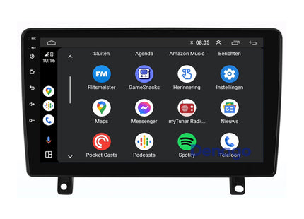 Opel Astra H CarPlay autoradio | 2005 t/m 2014 | Denago DNG-A430 | 9 inch | Android 13 | Draadloos CarPlay & Android Auto