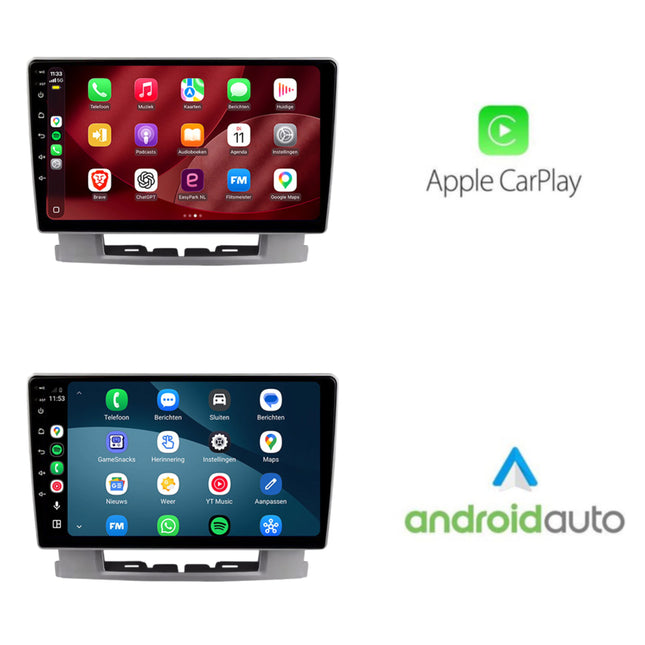 Opel Astra J CarPlay- och Android Auto-radio | 2009–2016 | 9 tum | Android 15 | CTX-7280