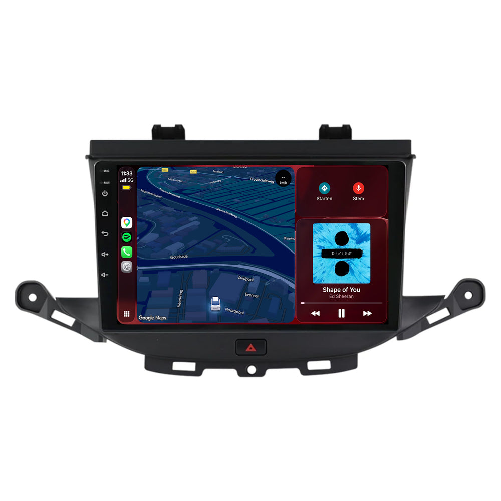 Autoradio CarPlay e Android Auto per Opel Astra K | 2015–2021 | 9 pollici | Android 15 | CTX-7366