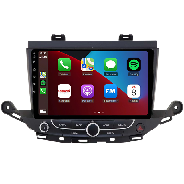Opel Astra K CarPlay Autoradio | Android 13 | 2GB + 32GB | 2015 t/m 2021 | Android Auto & Apple CarPlay