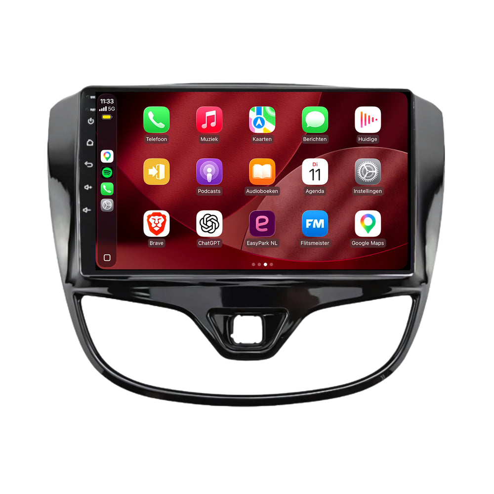 Opel Karl | Android 15 | 9 inch Autoradio | 2016 t/m 2020 | CarPlay & Android Auto