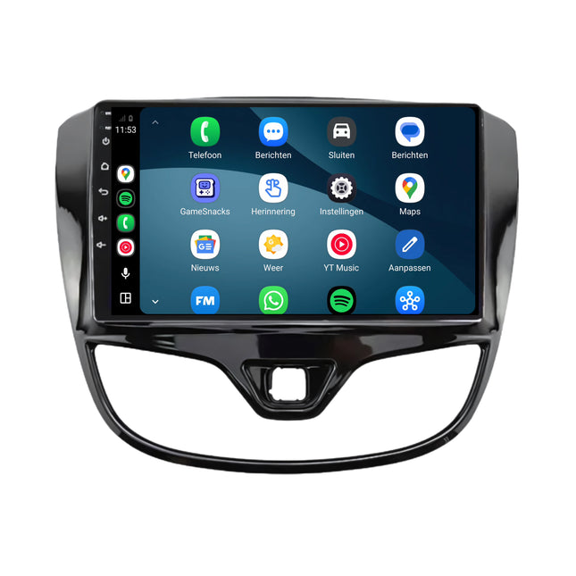 Opel Karl | Android 15 | 9 inch Autoradio | 2016 t/m 2020 | CarPlay & Android Auto