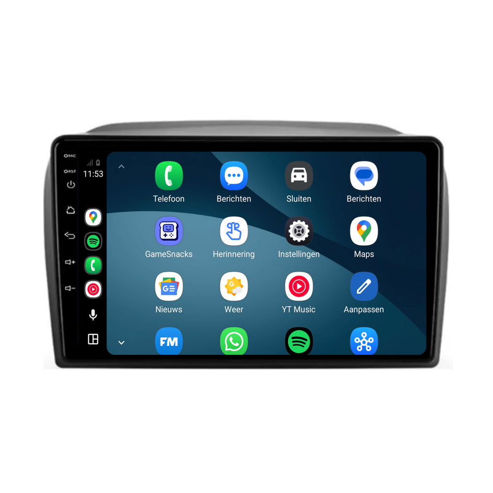 Opel Combo CarPlay & Android Auto radio | 2012 t/m 2018 | 9 inch | Android 15 | CTX-7094
