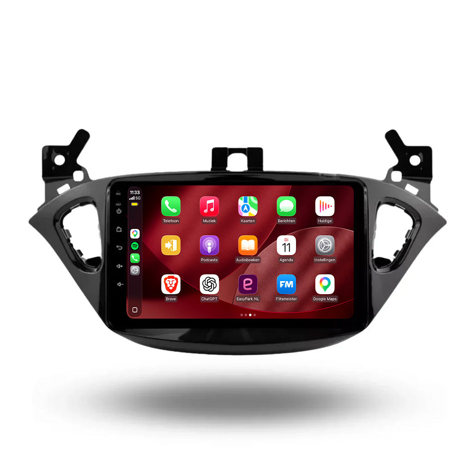 Opel Corsa | Android 15 | 9 inch Autoradio | 2014 t/m 2019 | CarPlay & Android Auto