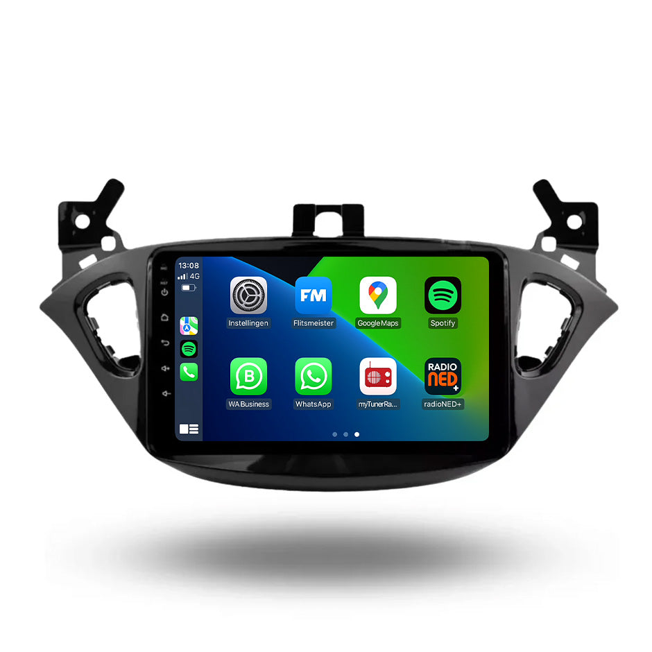 Opel Corsa | Android 13 | Autoradio | 2014 t/m 2019 | Carplay & Android Auto