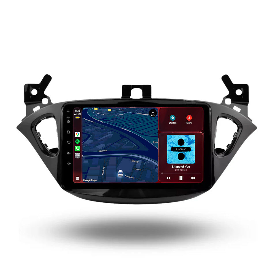 Opel Corsa | Android 15 | 9 inch Autoradio | 2014 t/m 2019 | CarPlay & Android Auto