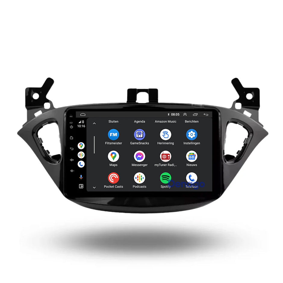 Opel Corsa CarPlay car radio | Denago DNG-A43 | 9 inches | Android 13 | Wireless CarPlay & Android Auto
