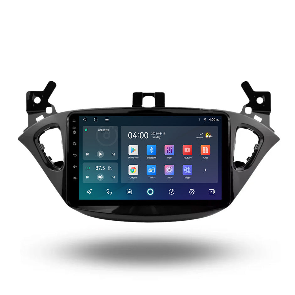 Opel Corsa | Android 15 | 9 inch Autoradio | 2014 t/m 2019 | CarPlay & Android Auto