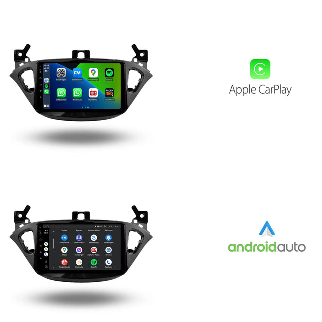 Opel Corsa | Android 13 | Autoradio | 2014 t/m 2019 | Carplay & Android Auto