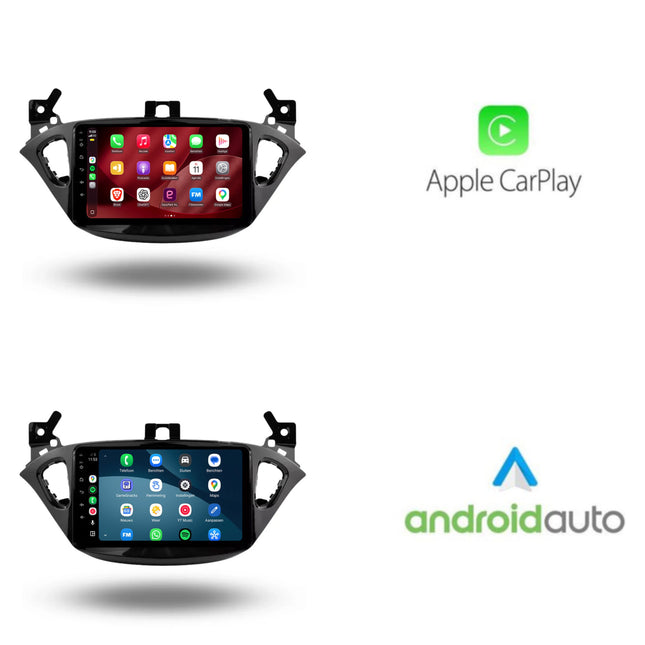 Opel Corsa | Android 15 | 9 inch Autoradio | 2014 t/m 2019 | CarPlay & Android Auto