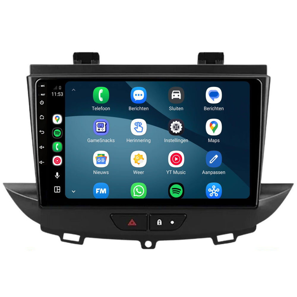 راديو Opel Crossland مع CarPlay وAndroid Auto | 2016–2020 | 9 بوصة | Android 15 | CTX-7330