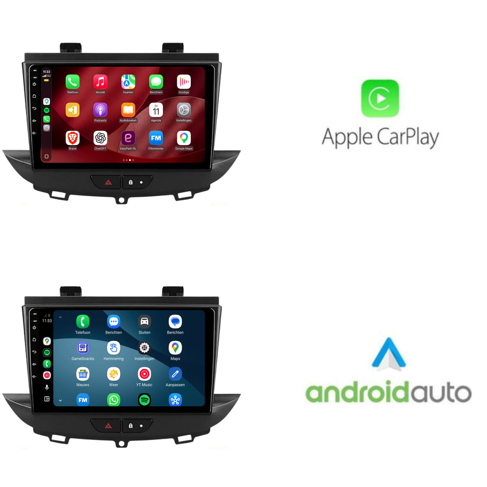 راديو Opel Crossland مع CarPlay وAndroid Auto | 2016–2020 | 9 بوصة | Android 15 | CTX-7330