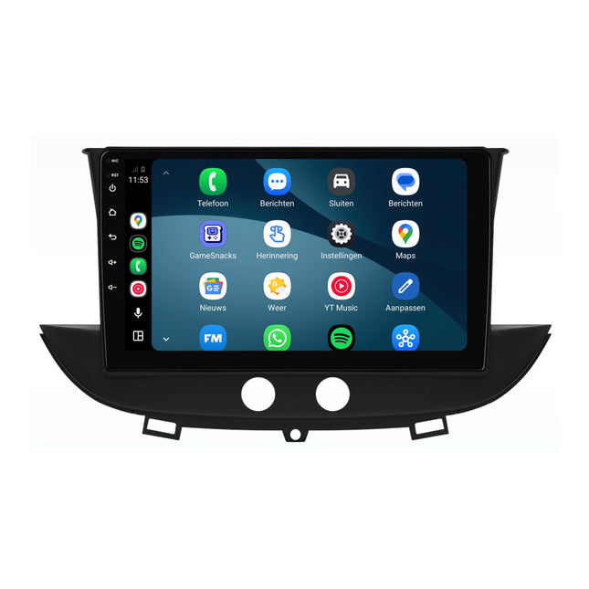 Opel Crossland X-radio med CarPlay och Android Auto | 2017–2023 | 9 tum | Android 15 | CTX-7464