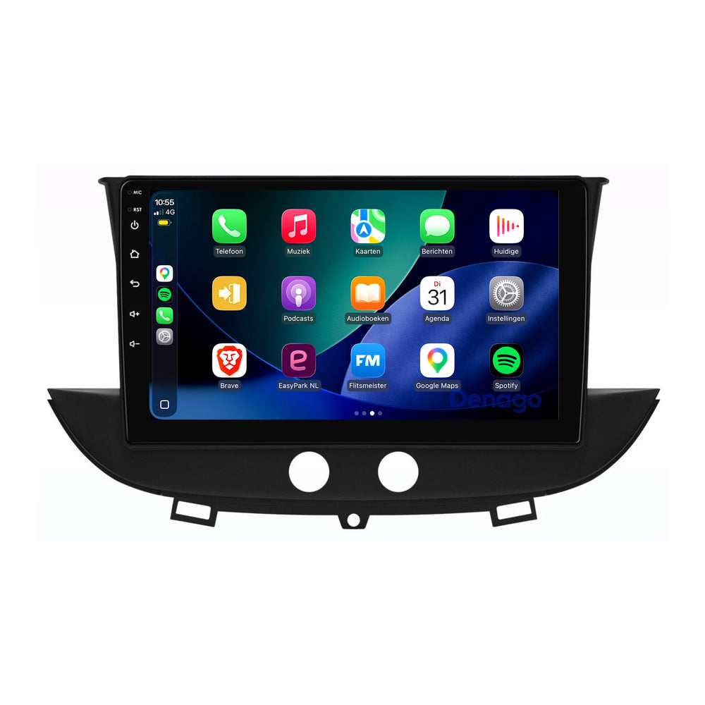 Opel Crossland X CarPlay autoradio | 2017 t/m 2023 | Denago DNG-A464 | 9 inch | Android 13 | Draadloos CarPlay & Android Auto