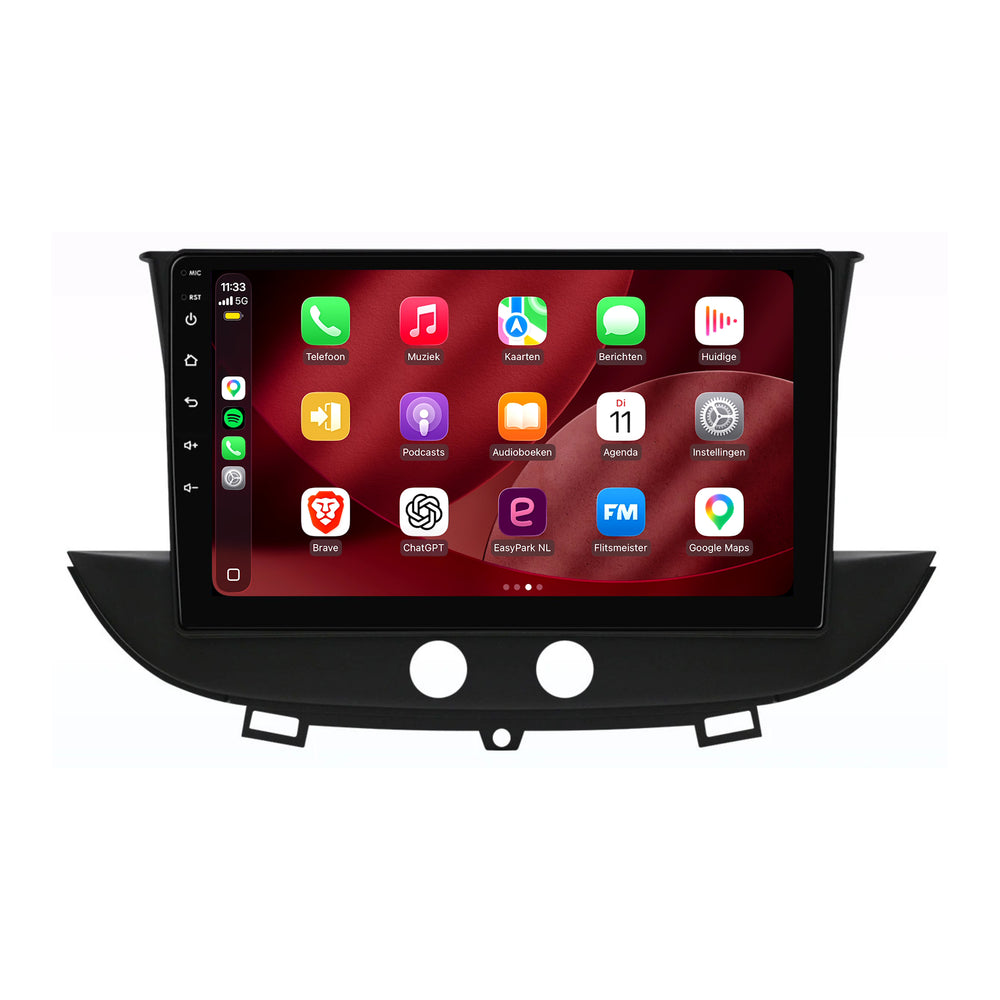 Opel Grandland X-radio med CarPlay og Android Auto | 2016–2020 | 9 tommer | Android 15 | CTX-7463