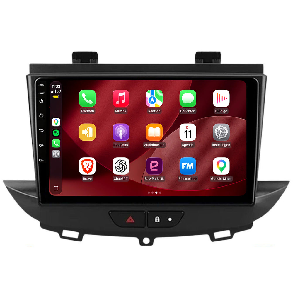 راديو Opel Grandland X مع CarPlay وAndroid Auto | 2016–2020 | 9 بوصات | Android 15 | CTX-7329