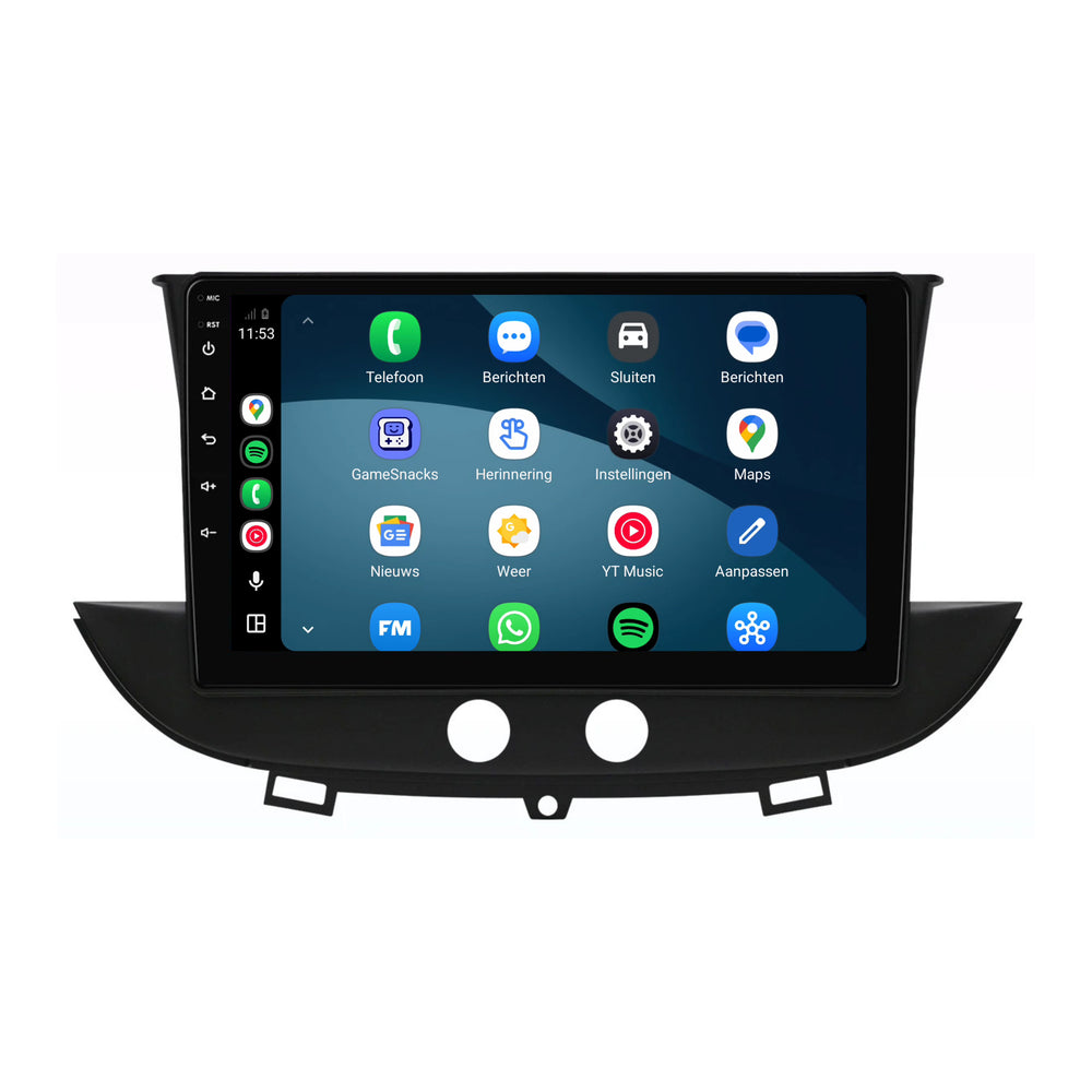 Opel Grandland X-radio med CarPlay og Android Auto | 2016–2020 | 9 tommer | Android 15 | CTX-7463