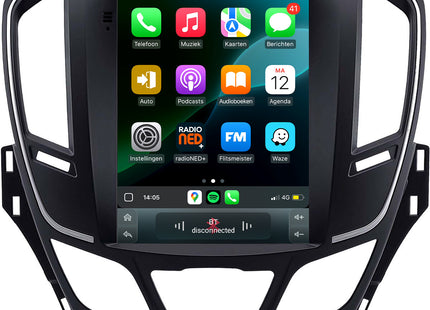 Cartronix Opel Insignia | 2013 t/m 2017 | Autoradio Navigatie | Apple CarPlay & Android Auto | Android 13 | Groot HD Scherm