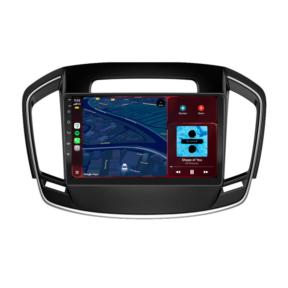 Autoradio Opel Insignia con CarPlay e Android Auto | 2008–2013 | 9 pollici | Android 15 | CTX-7271