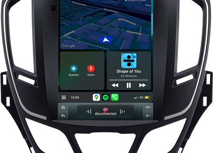 Cartronix Opel Insignia | 2013 t/m 2017 | Autoradio Navigatie | Apple CarPlay & Android Auto | Android 13 | Groot HD Scherm