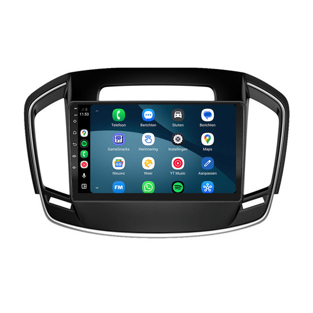 Radio CarPlay y Android Auto para Opel Insignia | 2008–2013 | 9 pulgadas | Android 15 | CTX-7271