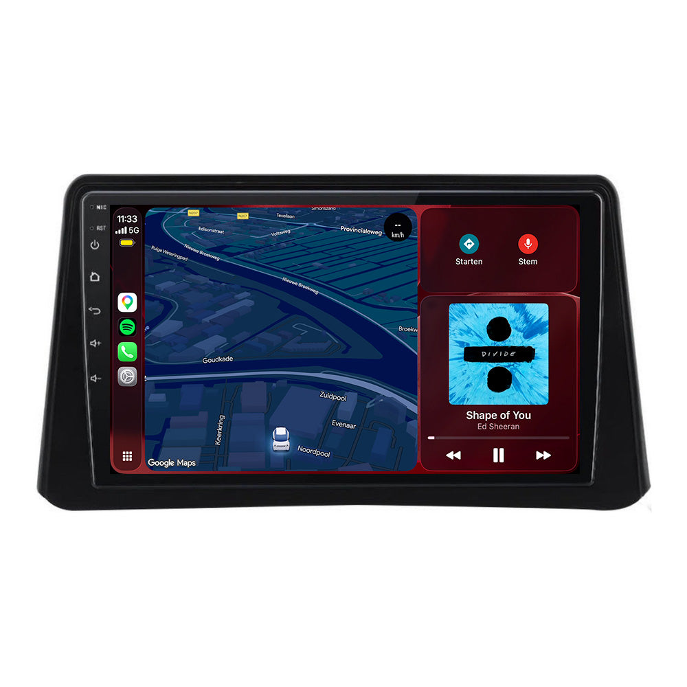 Opel Mokka | Android 15 | 9 inch Autoradio | 2012 t/m 2016 | CarPlay & Android Auto