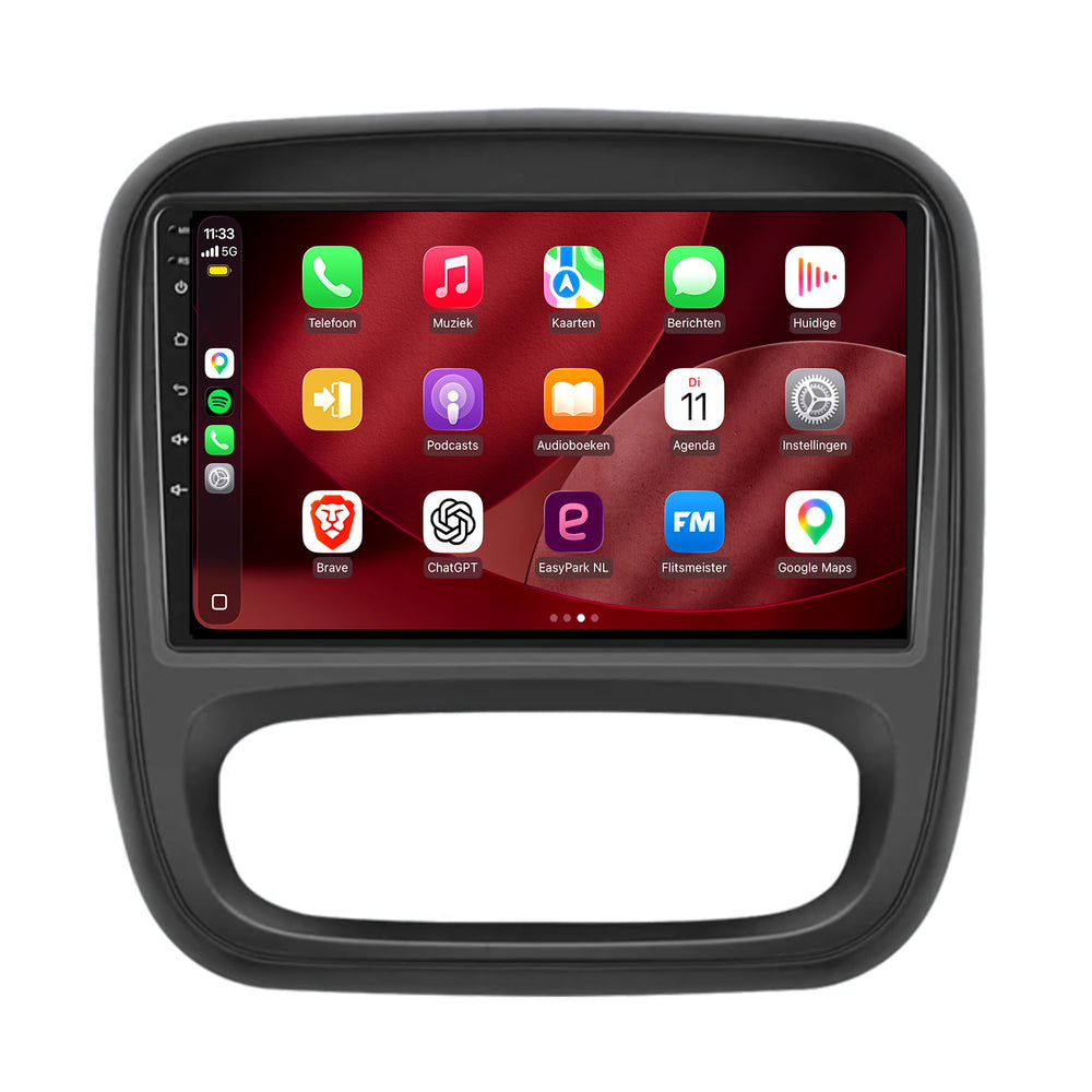 Opel Vivaro | Android 15 | 9 inch Autoradio | 2016 t/m 2020 | CarPlay & Android Auto