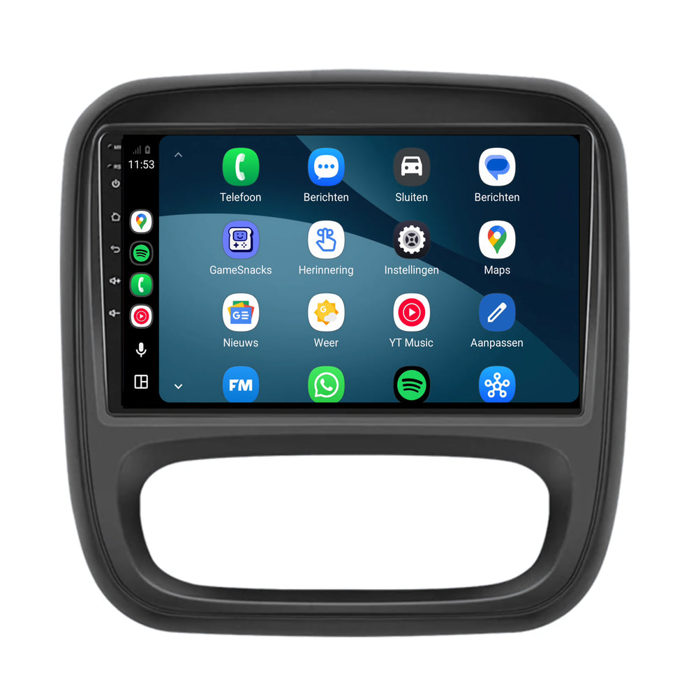 Opel Vivaro | Android 15 | 9 inch Autoradio | 2016 t/m 2020 | CarPlay & Android Auto