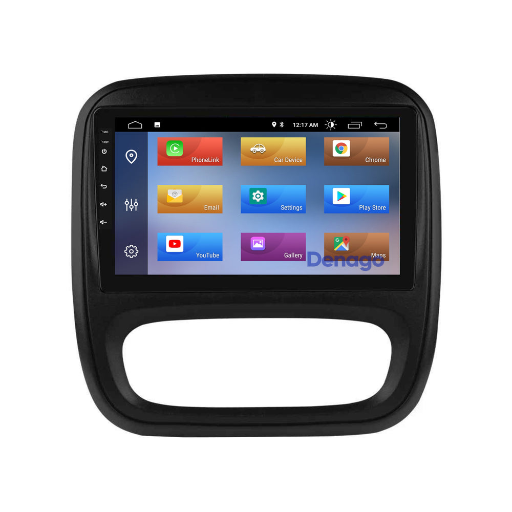 Renault Trafic 3 CarPlay autoradio | 2014 t/m 2021 | Denago DNG-A494 | 9 inch | Android 13 | Draadloos CarPlay & Android Auto