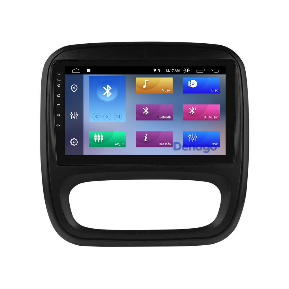 Renault Trafic 3 CarPlay autoradio | 2014 t/m 2021 | Denago DNG-A494 | 9 inch | Android 13 | Draadloos CarPlay & Android Auto