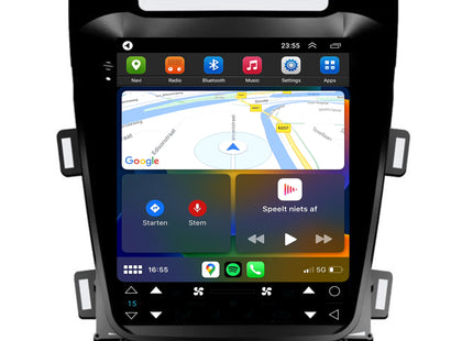 Opel Zafira C Tesla Style | Android 13 | Autoradio | 2012 t/m 2016 | CarPlay & Android Auto