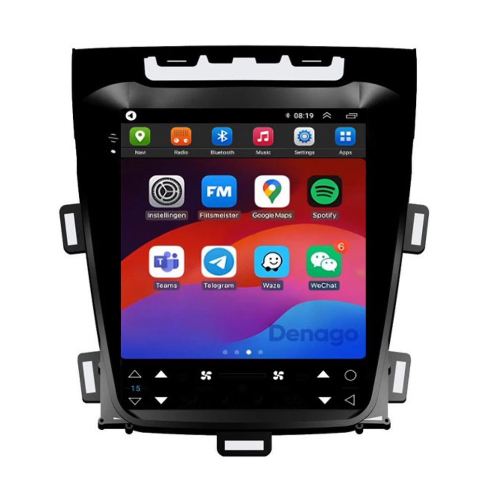 Opel Zafira C CarPlay autoradio | 2012 t/m 2016 | Denago DNG-A415 | 10 inch Tesla Style | Android 13 | Draadloos CarPlay & Android Auto