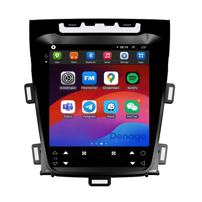 Opel Zafira C CarPlay autoradio | 2012 t/m 2016 | Denago DNG-A415 | 10 inch Tesla Style | Android 13 | Draadloos CarPlay & Android Auto