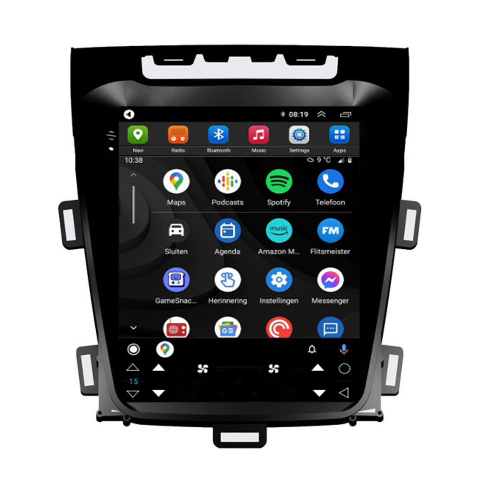 Opel Zafira C CarPlay autoradio | 2012 t/m 2016 | Denago DNG-A415 | 10 inch Tesla Style | Android 13 | Draadloos CarPlay & Android Auto