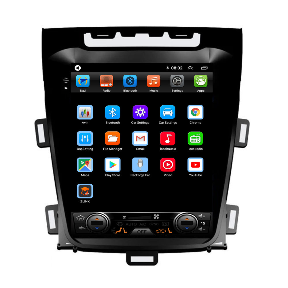 Opel Zafira C Tesla Style | Android 13 | Autoradio | 2012 t/m 2016 | CarPlay & Android Auto