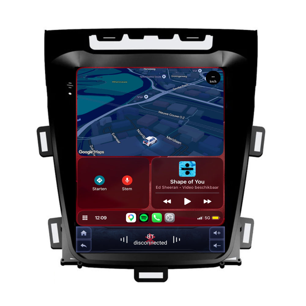 Opel Zafira C-radio med CarPlay og Android Auto | 2012–2016 | 9.7 inch | Android 15 | CTX-7415