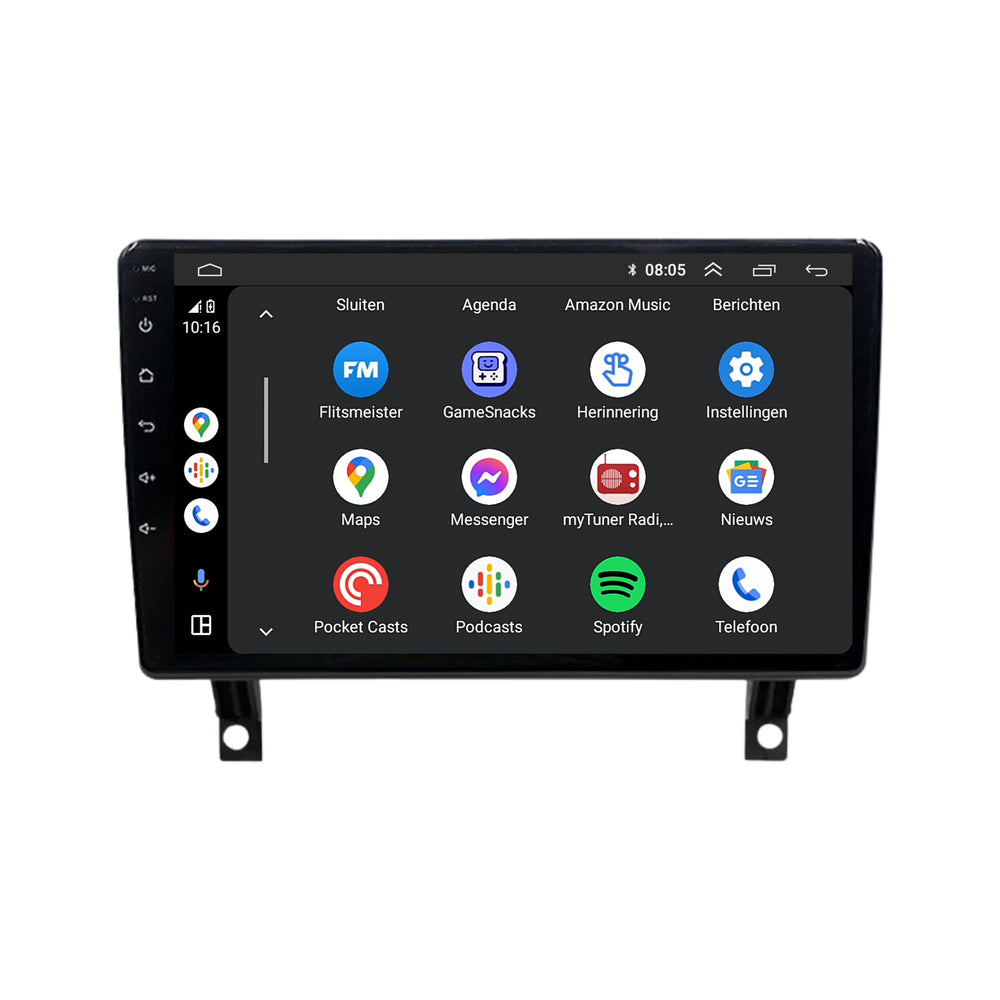Opel Antara | Android 13 | Autoradio | 2006 t/m 2015 | CarPlay & Android Auto
