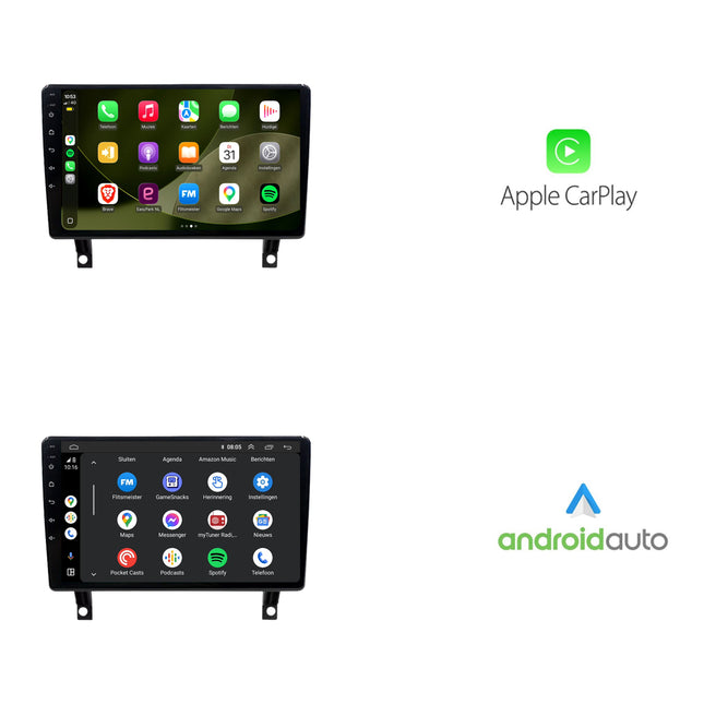 Opel Antara | Android 13 | Autoradio | 2006 t/m 2015 | CarPlay & Android Auto
