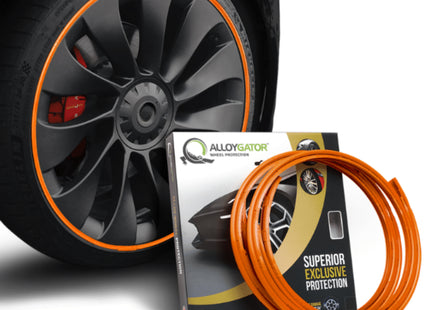 Alloygator Velgbescherming | Oranje| Stoeprand bescherming | Exclusive (12-24'' inch)